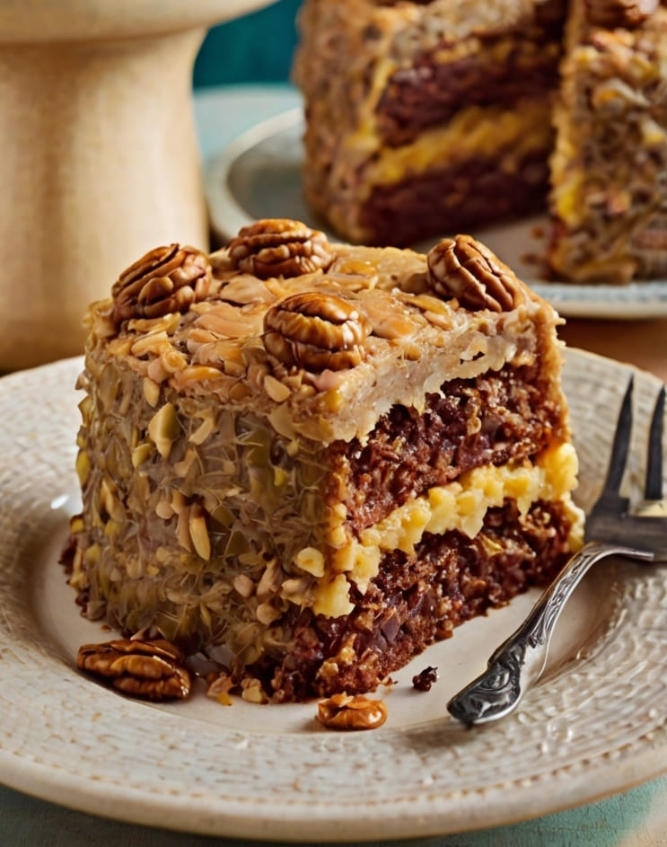 Homemade German Chocolate Cake Recipe