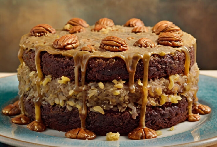 Homemade German Chocolate Cake Recipe