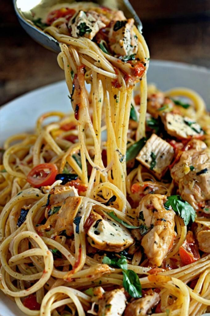 Monterey Chicken Spaghetti Recipe