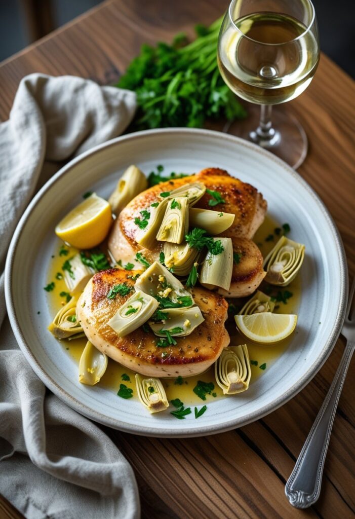 Chicken Carciofi Recipe
