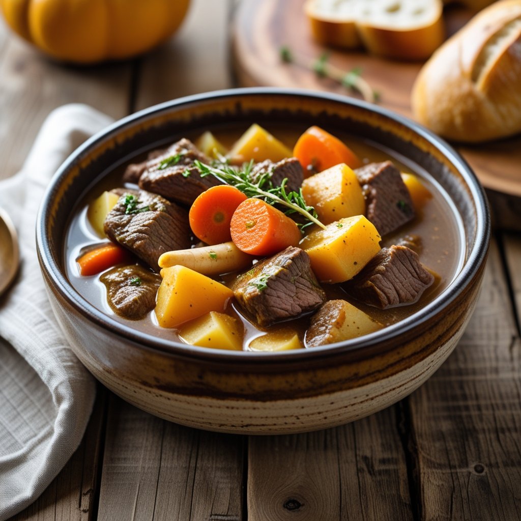 Autumn Harvest Beef Stew Recipe