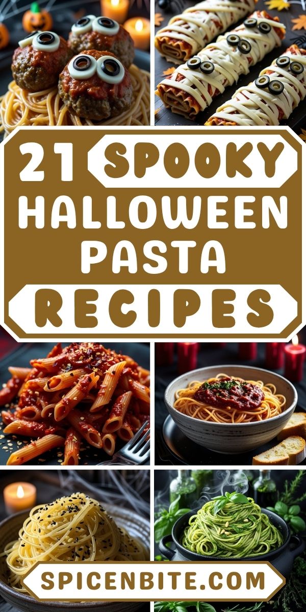 21 Spooky Halloween Pasta Recipes
