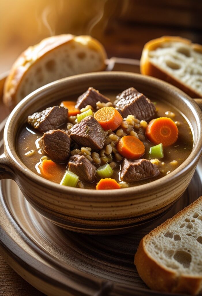 Rustic Beef and Barley Stew