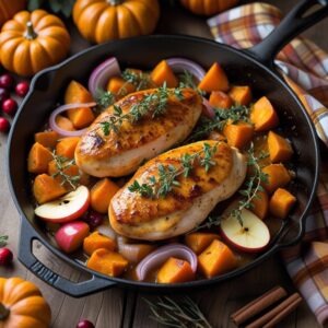 Autumn Harvest Chicken Skillet Recipe