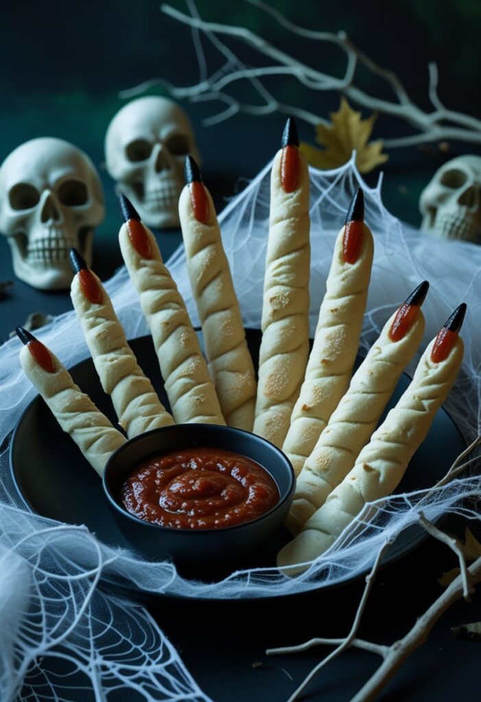 Witch Finger Breadsticks
