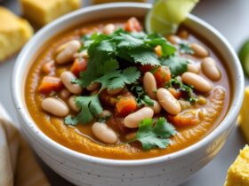 Pumpkin White Bean Chili Recipe