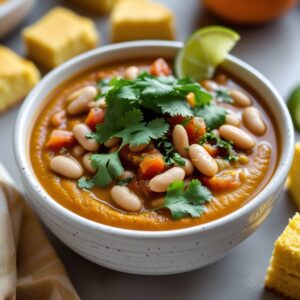 Pumpkin White Bean Chili Recipe