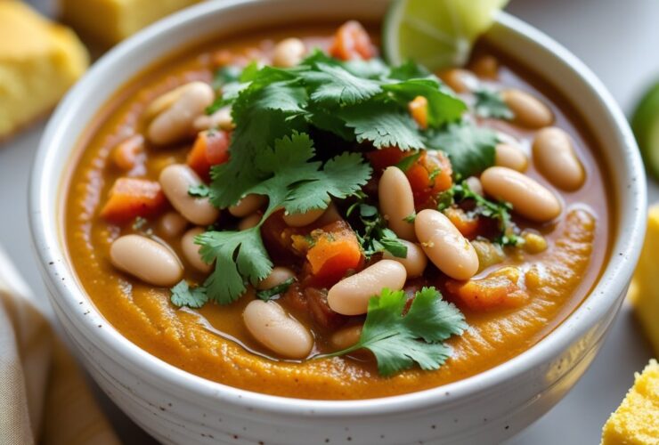 Pumpkin White Bean Chili Recipe