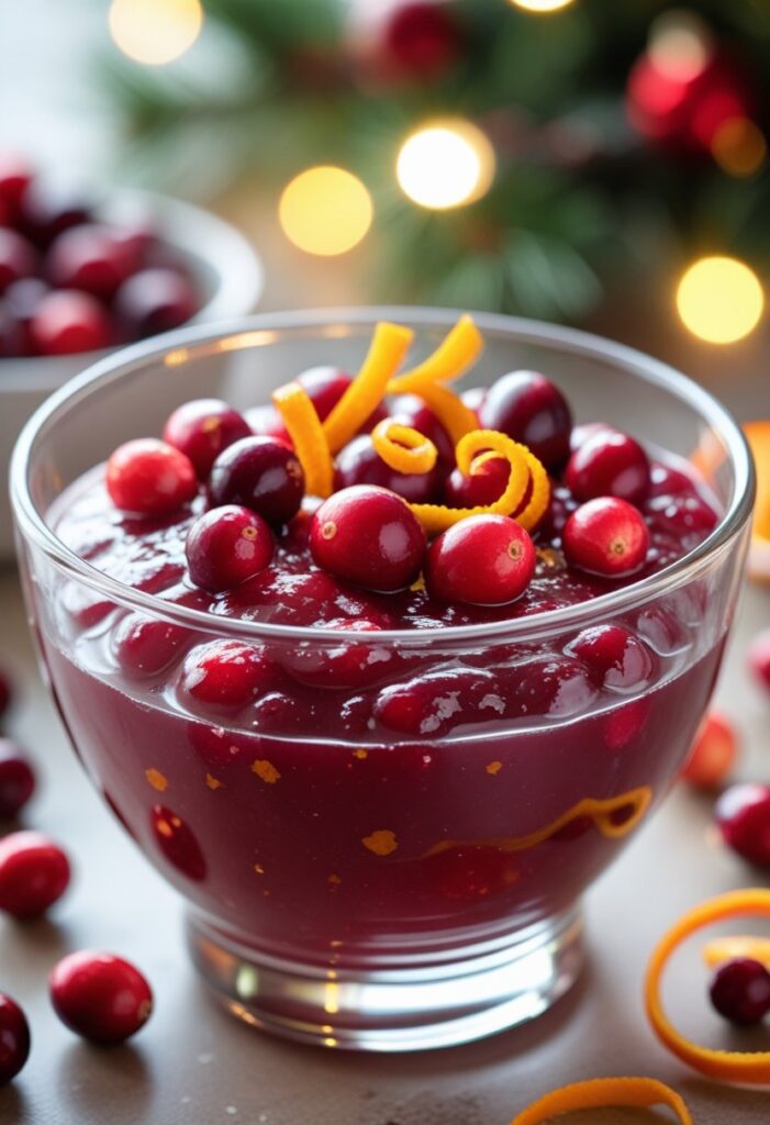 Cranberry Orange Sauce