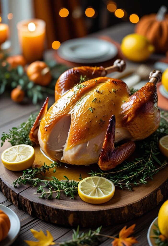 Slow Cooker Turkey Breast with Herb Butter