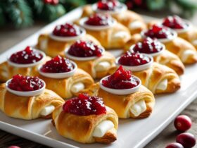 Cranberry Cream Cheese Crescent Bites Recipe