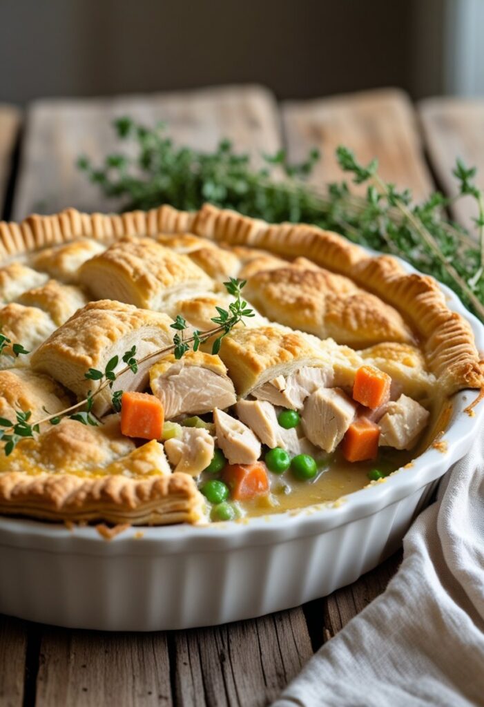 Chicken Pot Pie Casserole Recipe