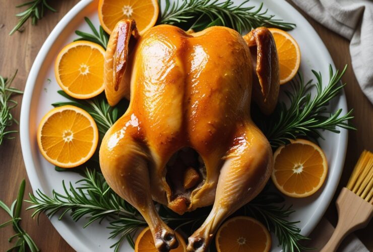 Roasted Orange Chicken Recipe