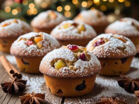 Christmas Stollen Muffins Recipe