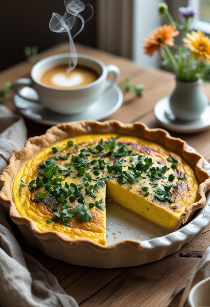 Butternut Squash Quiche