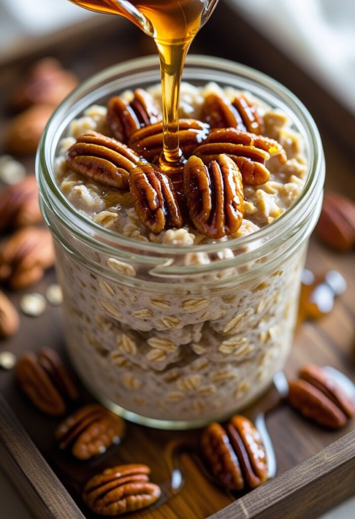 Pecan Pie Overnight Oats