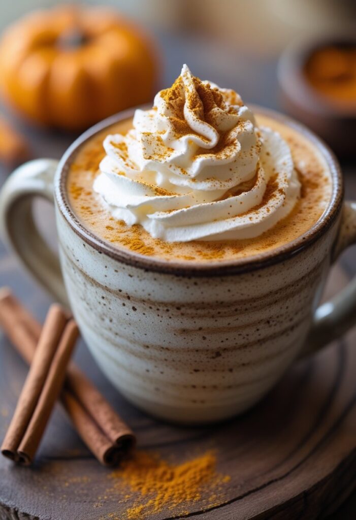 Pumpkin Spice Latte (Homemade)