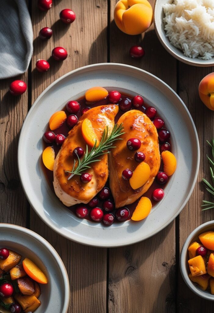 Crockpot Cranberry Apricot Chicken Recipe