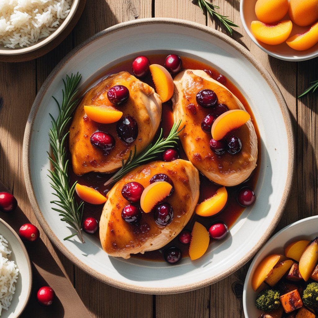 Crockpot Cranberry Apricot Chicken Recipe