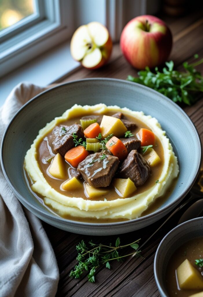 Cozy Fall Apple Cider Stew Mash Recipe