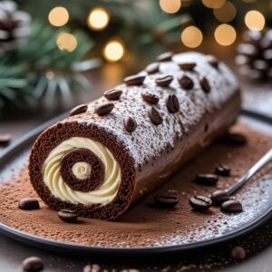Tasty Tiramisu Yule Log Cake Recipe