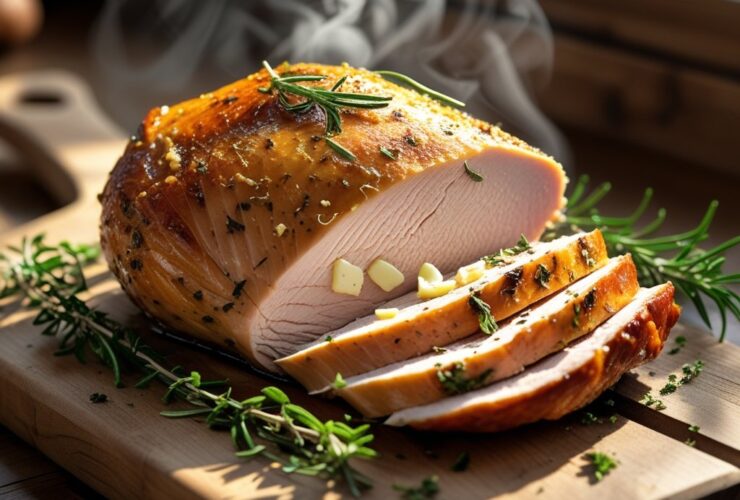 Herb Butter Roasted Turkey Breast Recipe