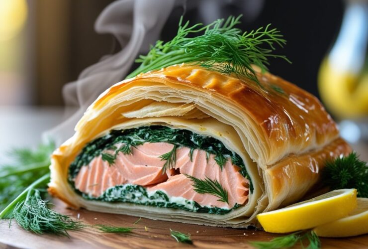Salmon Wellington Recipe