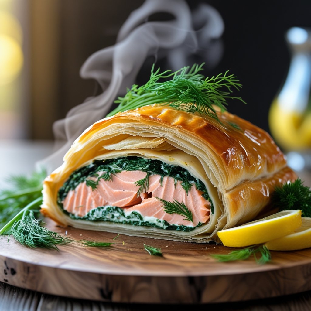 Salmon Wellington Recipe