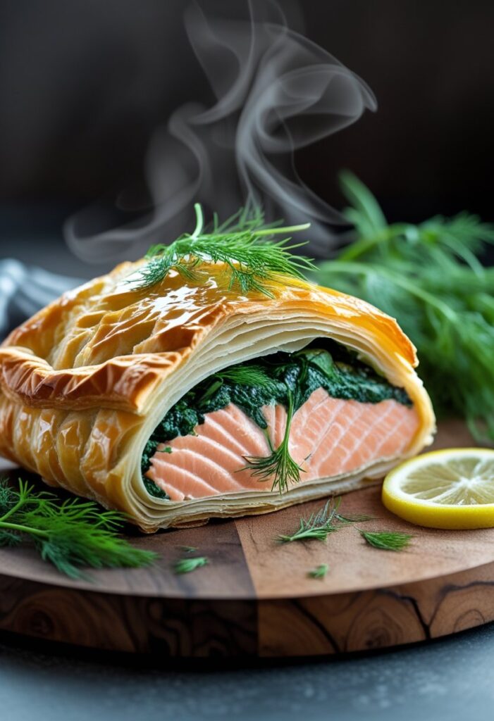 Salmon Wellington Recipe