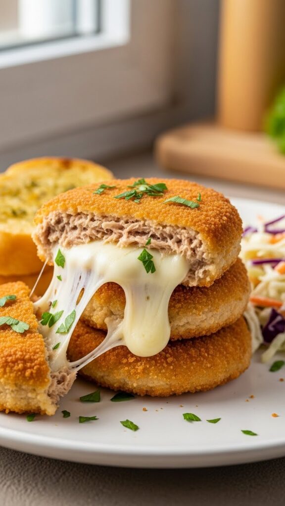 Tuna Melt Patties Recipe