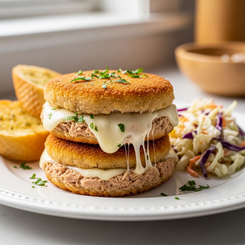 Tuna Melt Patties Recipe