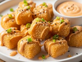 Crispy Bang Bang Salmon Bites Recipe