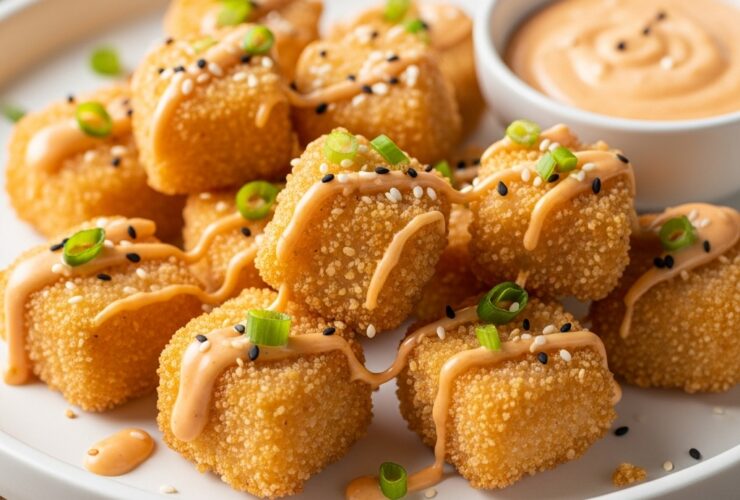 Crispy Bang Bang Salmon Bites Recipe