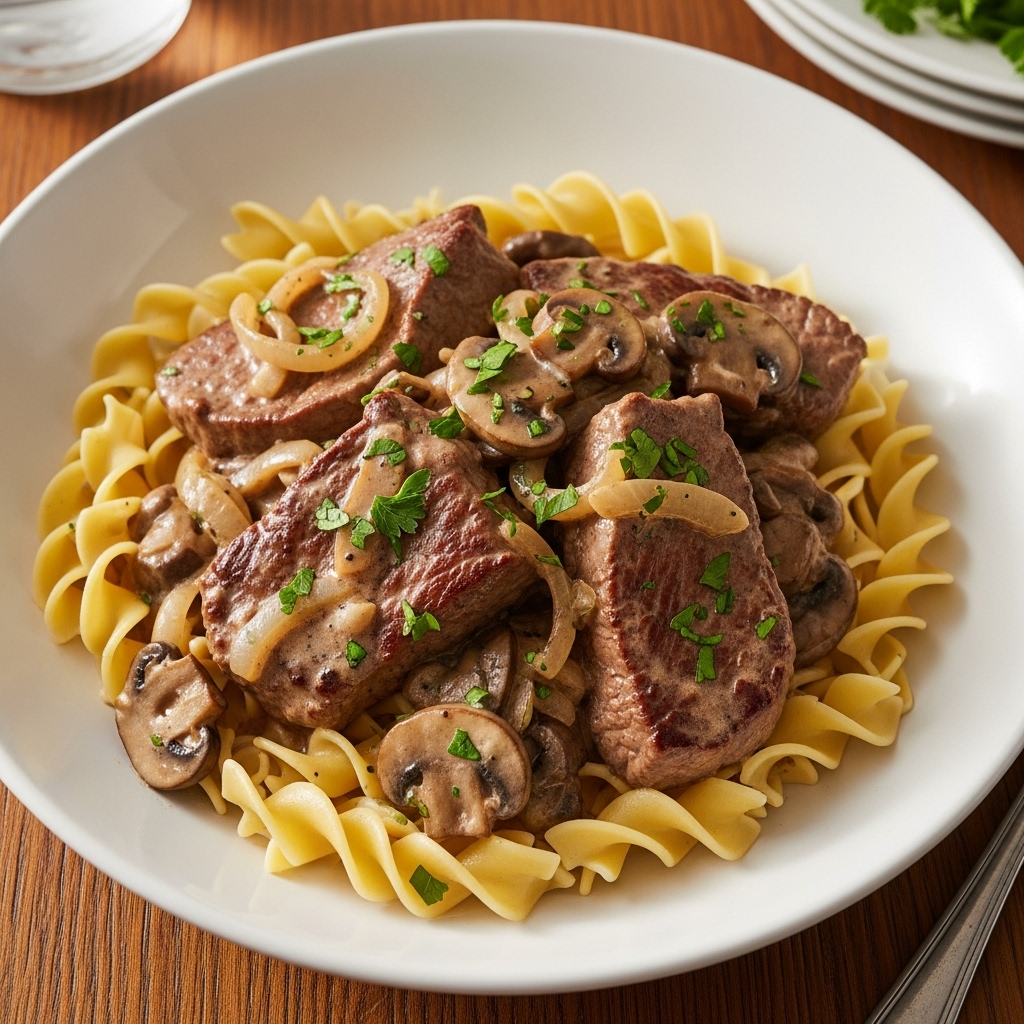 Gordon Ramsay's Beef Stroganoff Recipe