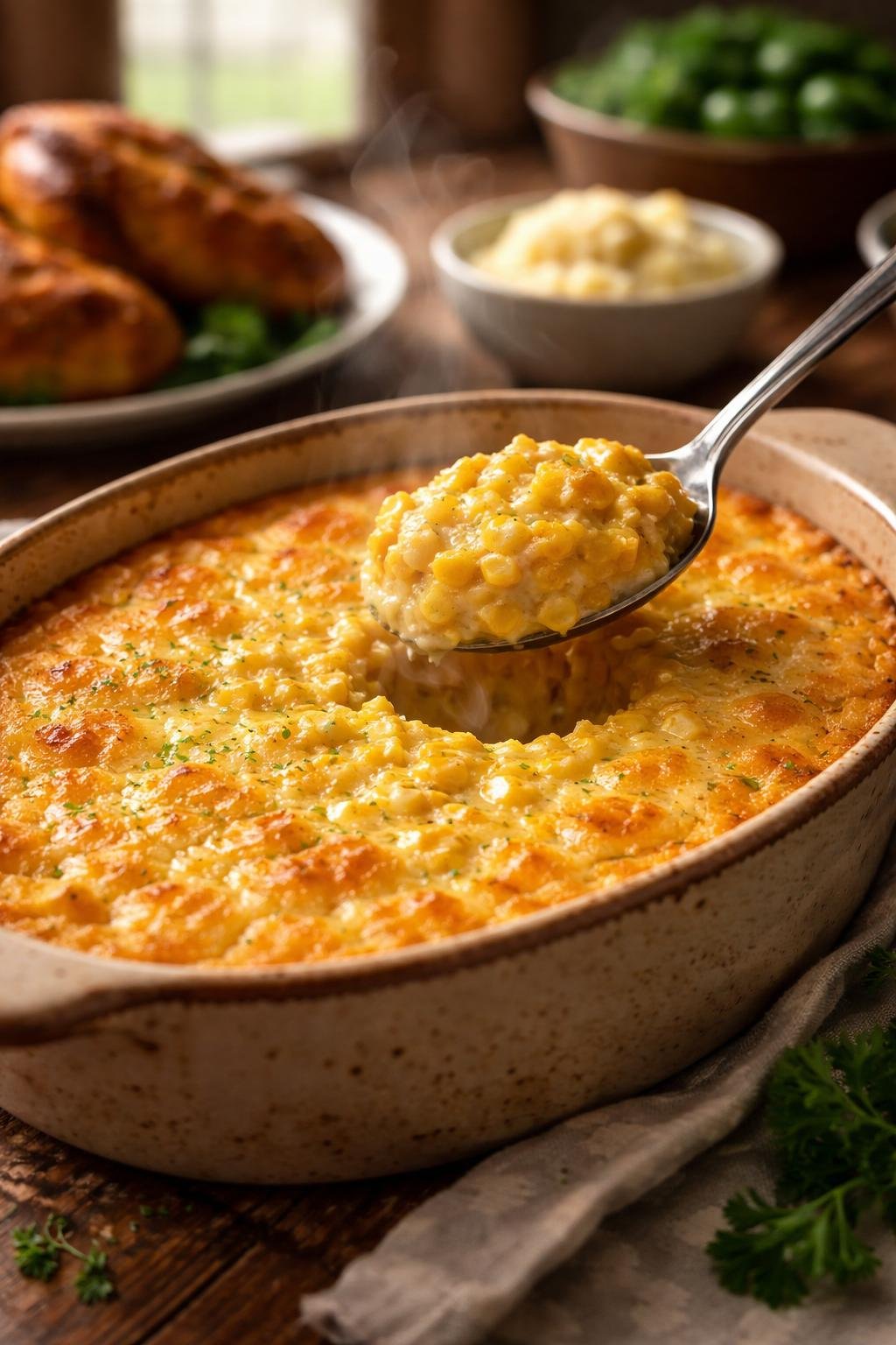 Ruth's Chris Corn Pudding Recipe