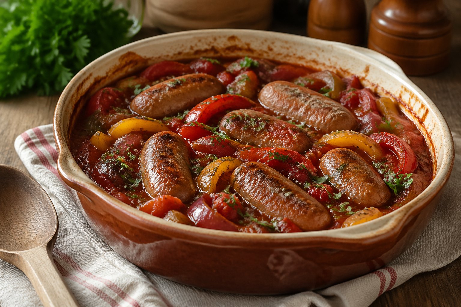 Hairy Bikers’ Sausage Casserole Recipe