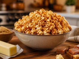 Homemade Butter Toffee Popcorn Recipe