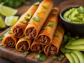 Crispy Keto Beef Taquitos Recipe