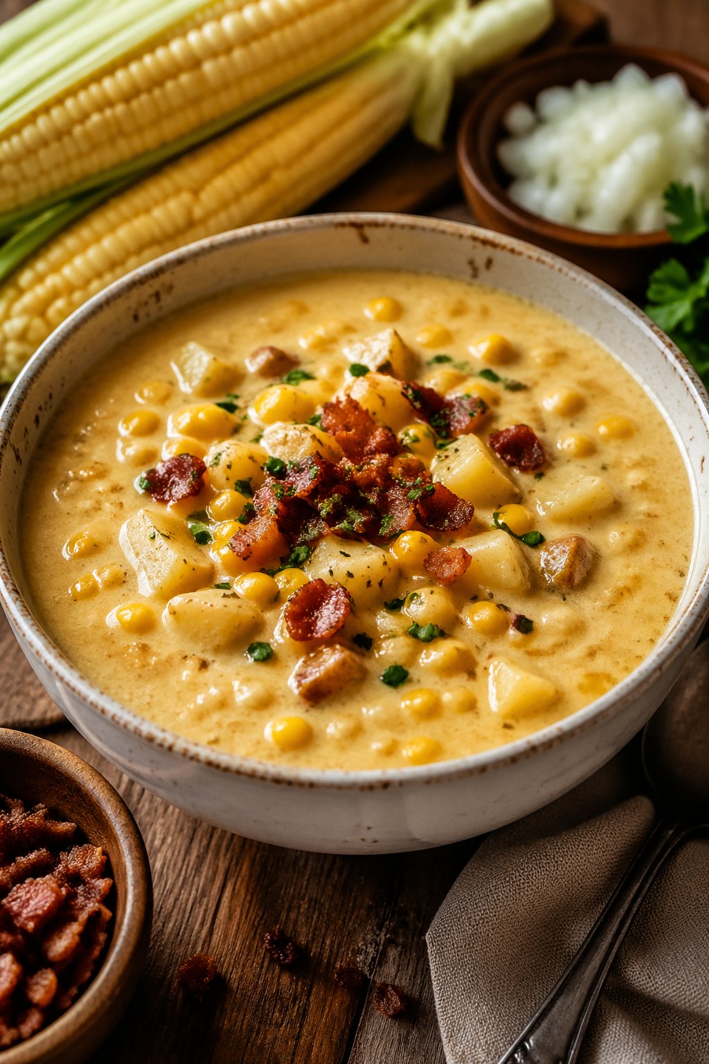 Bobby Flay Corn Chowder