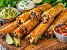 Crispy Keto Beef Taquitos Recipe