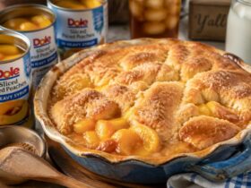 Paula Deen Peach Cobbler Canned Peaches Recipe