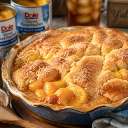 Paula Deen Peach Cobbler Canned Peaches Recipe