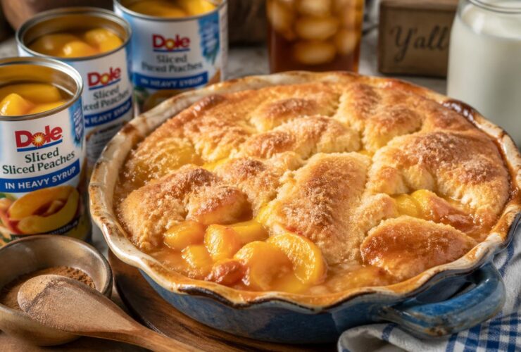 Paula Deen Peach Cobbler Canned Peaches Recipe