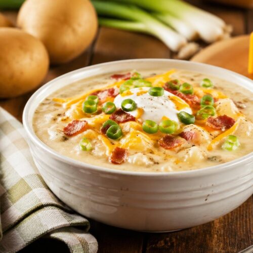 Paula Deen Loaded Baked Potato Soup Recipe
