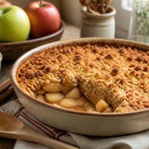 Jamie Oliver Simple Apple Crumble Recipe