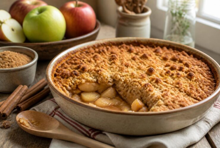 Jamie Oliver Simple Apple Crumble Recipe