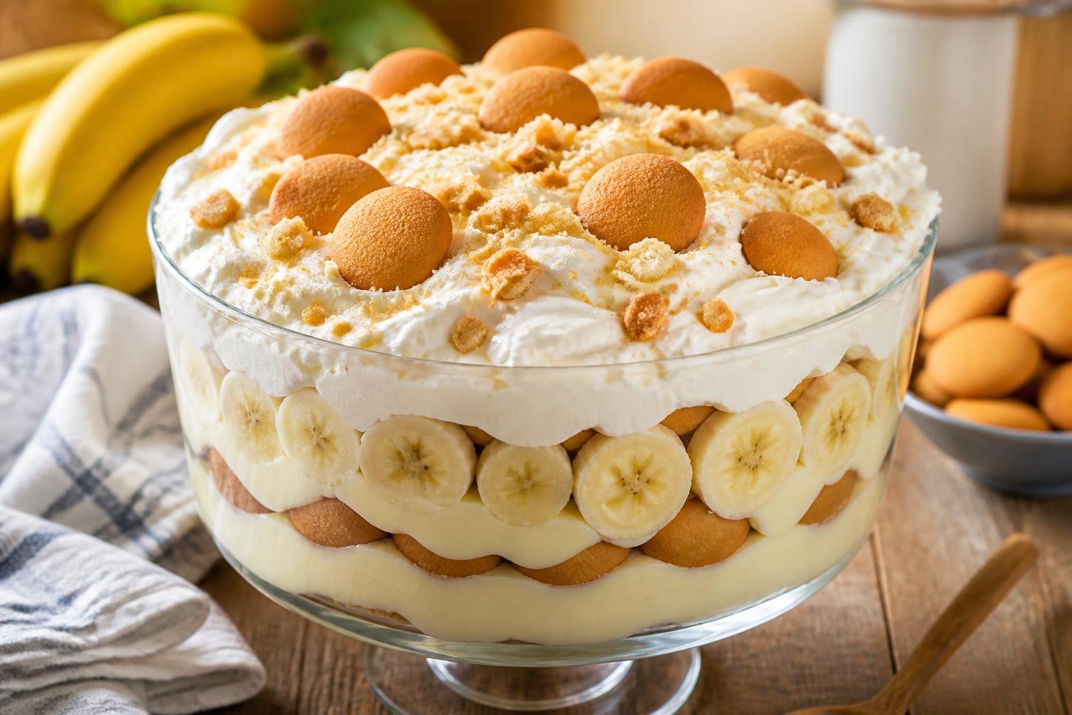 Paula Deen Not Yo Mama’s Banana Pudding Recipe