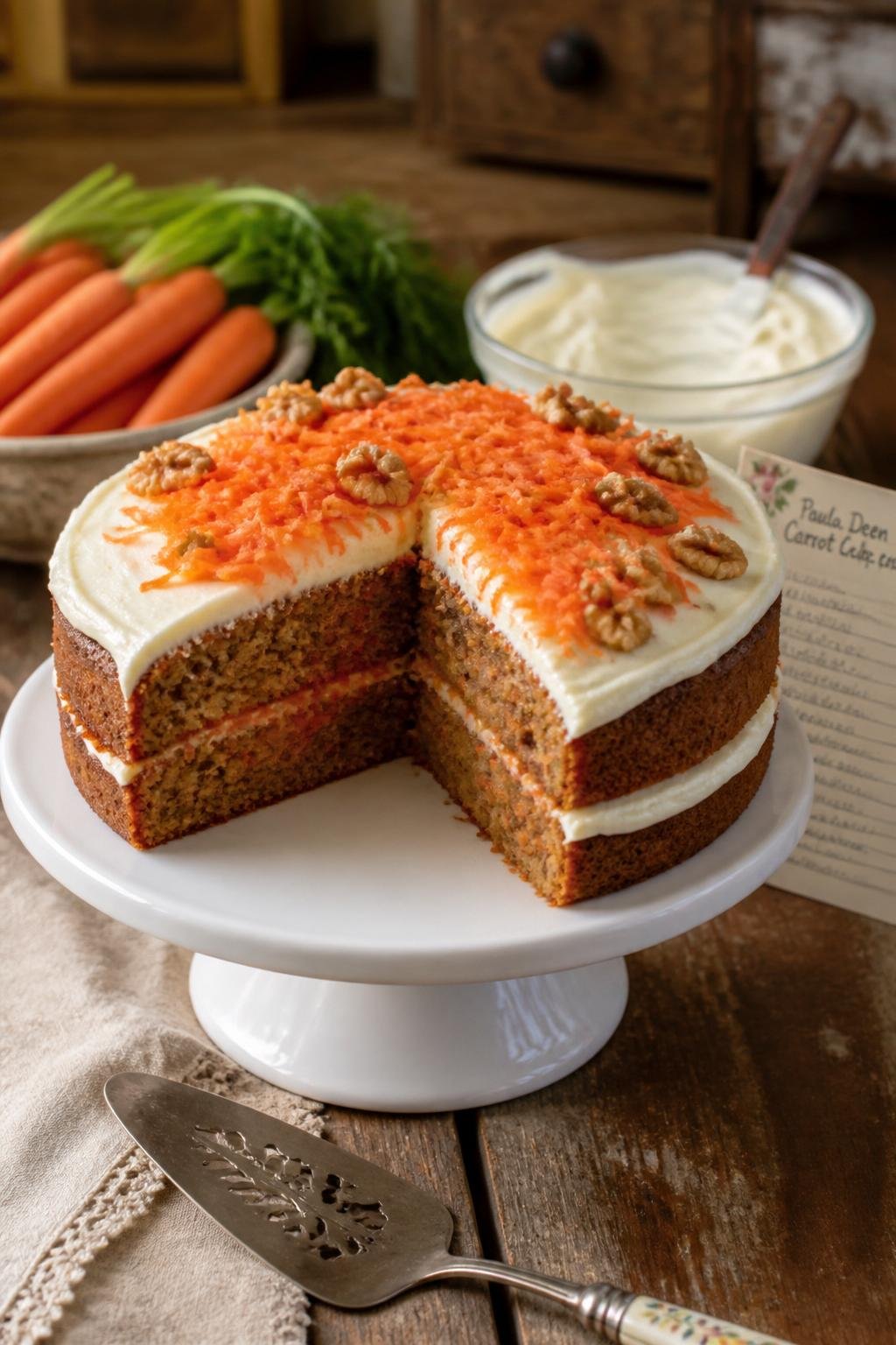 Paula Deen Carrot Cake Recipe