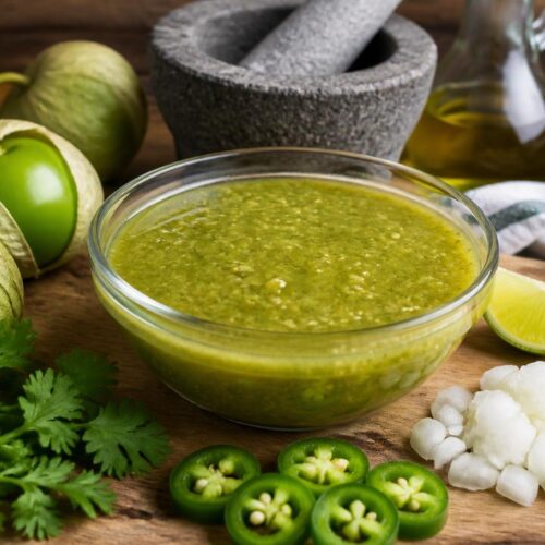 Homemade Green Enchilada Sauce Recipe