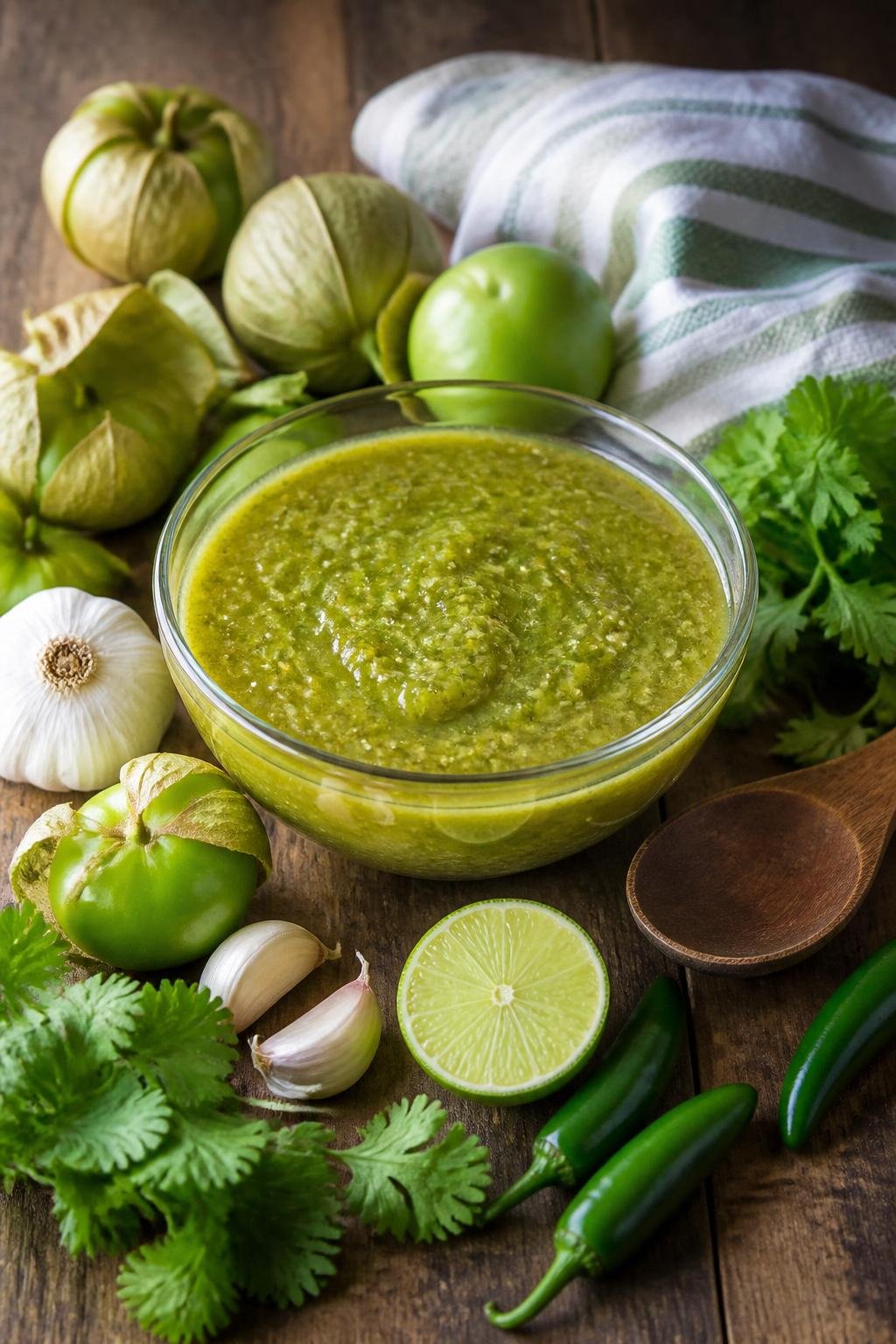 Homemade Green Enchilada Sauce